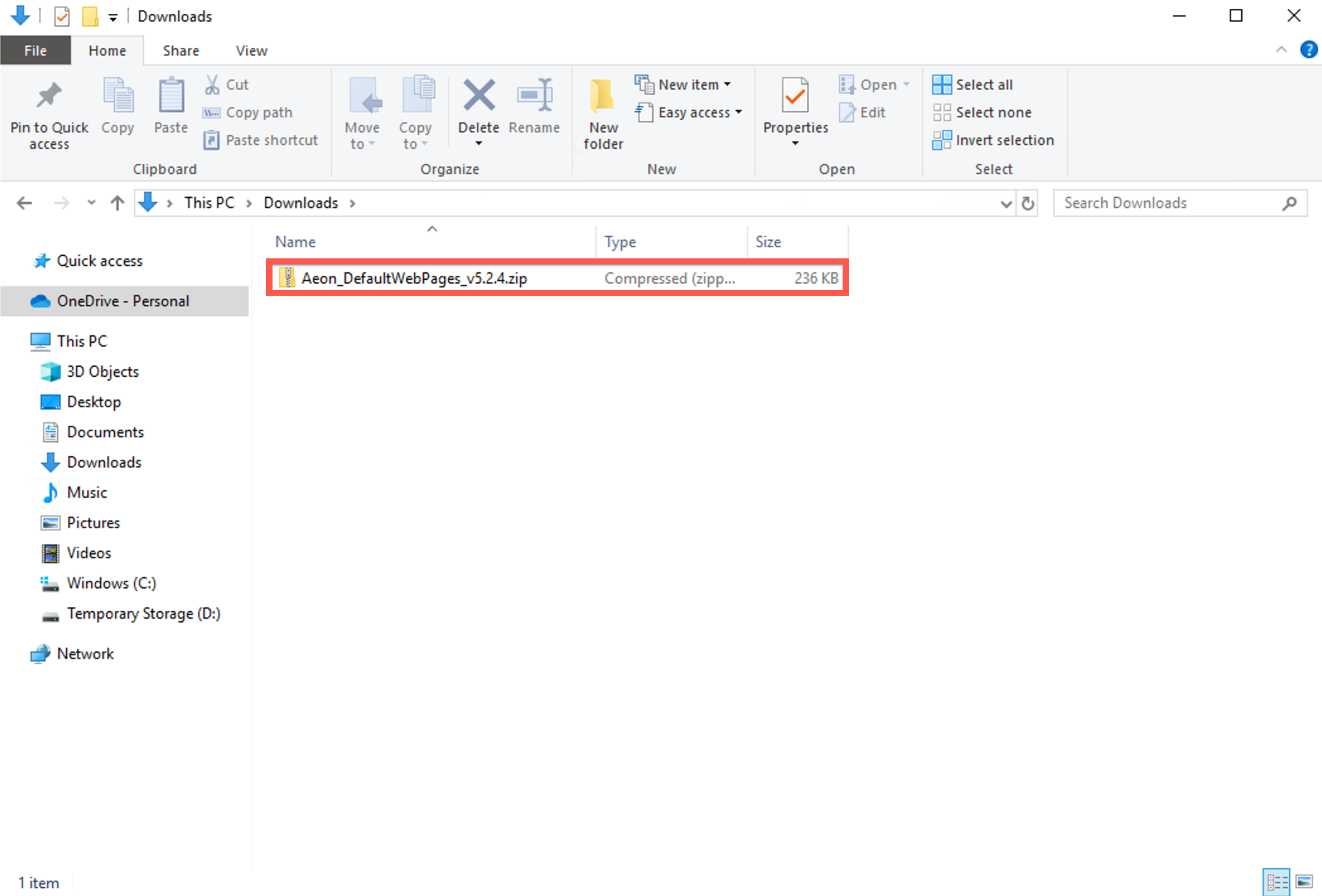 Zip File